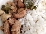 Pollo con anacardos en slowcooker