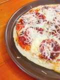 Pourable pizza