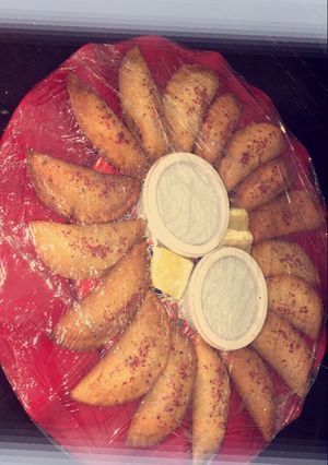 صورة لوصفة فطاير التوست المقليه