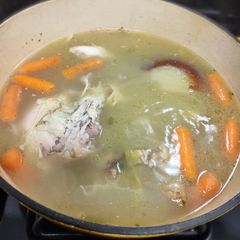 A picture of Bone broth.