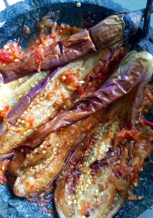 Foto resep Pecak Terong Pedes Endesss