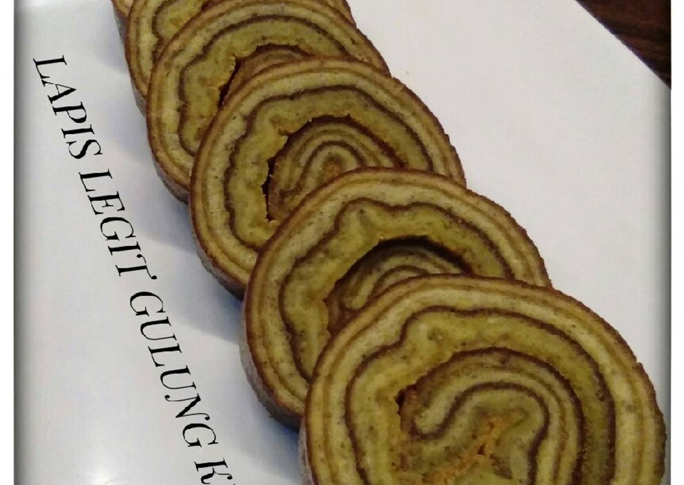 Lapis Legit Gulung Keto