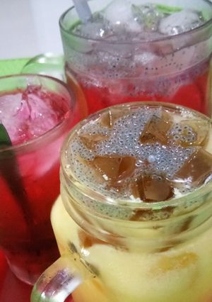 Foto resep Es Sirup Mangga segerr