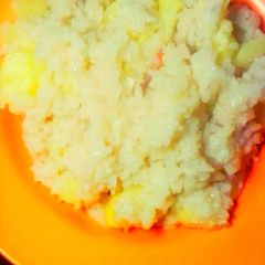 A picture of Mixed Pishori with Irish Potatoes #CookedWithCookPad.