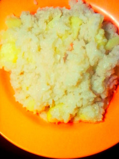 A picture of Mixed Pishori with Irish Potatoes #CookedWithCookPad.
