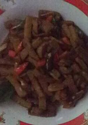 Foto resep Oseng Menjes Pedess