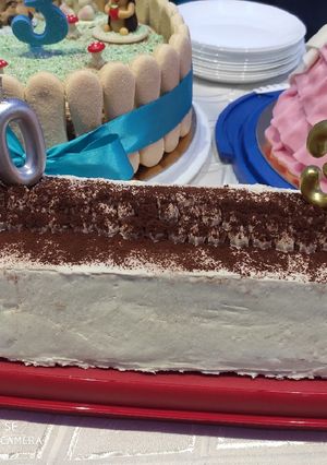 Tiramisu torta, mentesen recept fotója
