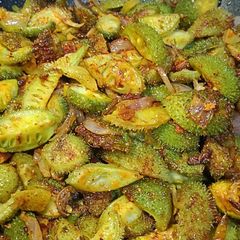 A picture of Spiny gourd dry sabji / ककोड़ा फ्राई/ kantola recipe.