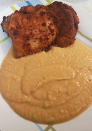 Una foto de Puré de garbanzos