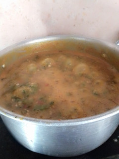 Okro soup ainihin hoton girkin