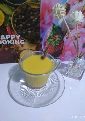 Foto resep Susu kunyit ala2 Shah Rukh Khan😁