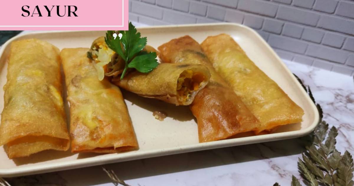 Resep Lumpia Isi Sayur Oleh Gita Rahayu Cookpad