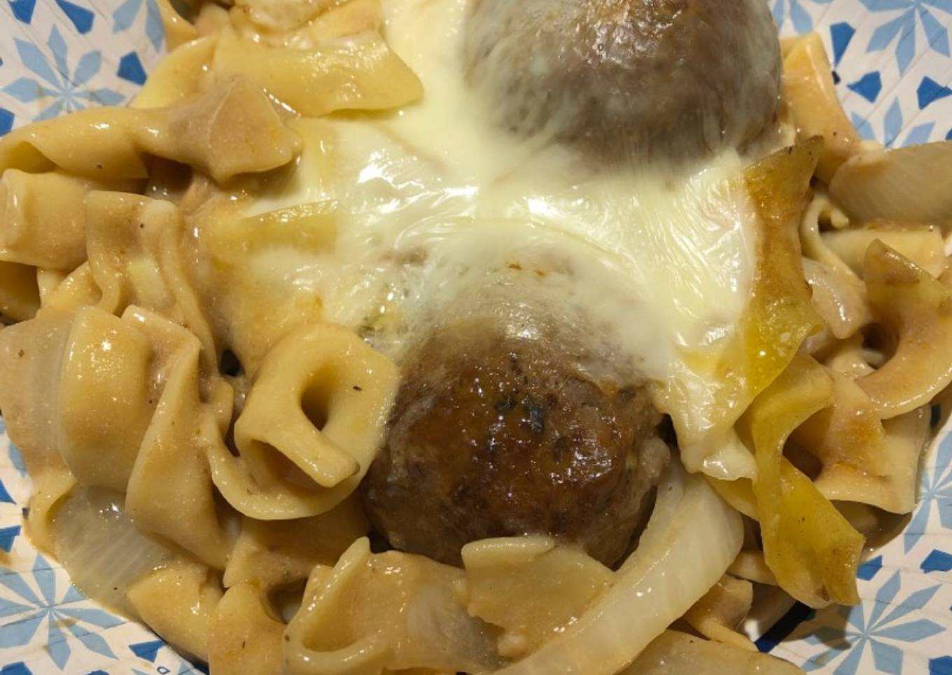 Leftover Swedish Meatball Bake