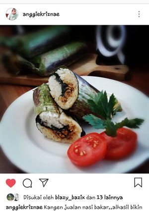 Foto resep Nasi Bakar teri favorite