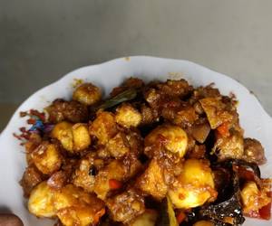 Masakan Unik Sambel goreng tempe,tahu,telur puyuh🤤 Nikmat Lezat Masakan Unik Sambel goreng tempe,tahu,telur puyuh🤤 Nikmat Lezat