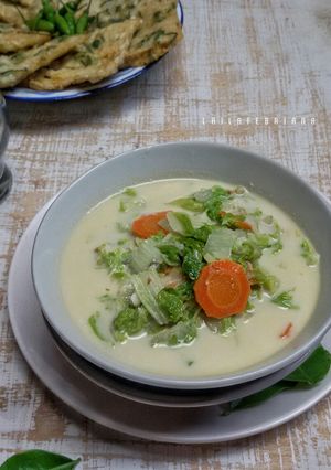 Foto resep 10. Jangan bobor sawi putih