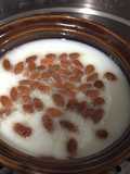 Steam Egg White with Goji Berry and Ginko Nuts