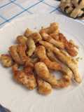 Straccetti di pollo sabbiosi al grana