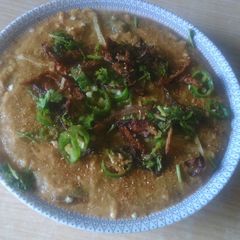 A picture of Chicken Haleem.