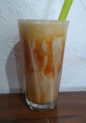 A picture of Caramel Frappuccino.