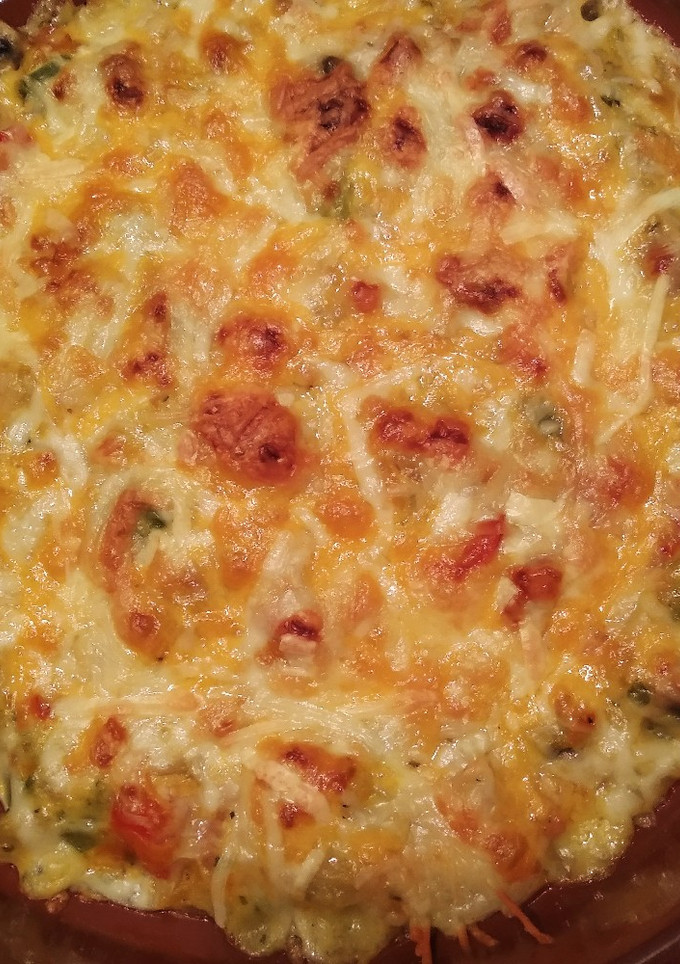 Una foto de Verduras gratinadas