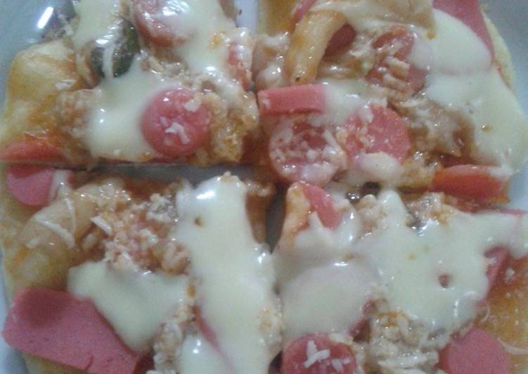 Resep Pizza Teplon Mozarela, Sempurna
