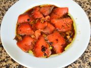 Una foto de salsa wasabi