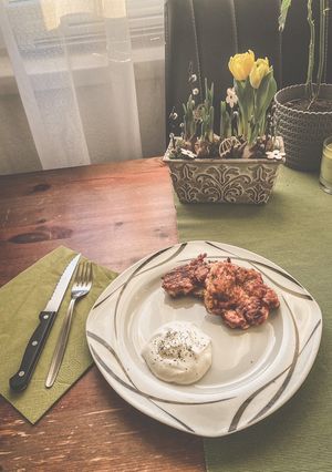 Gyorsan finomat 🤩Csirke tócsni recept fotója