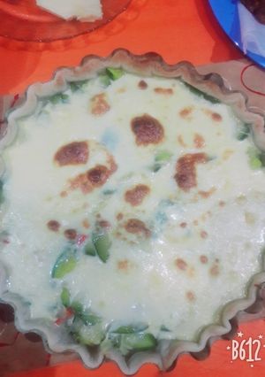 Una foto de Tarta de zapallitos