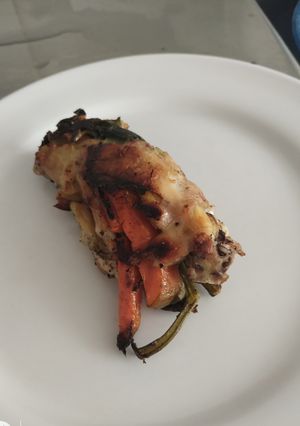 Una foto de Roll's de pollo