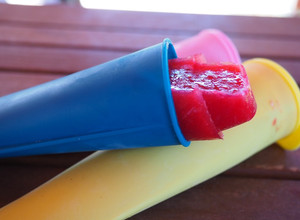 Dinnye-málna sorbet recept fotója