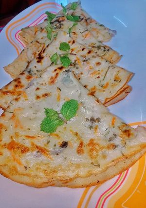 চালের গুঁড়ার পারটা (chaaler gurar Paratha recipe in Bangla) রেসিপির প্রধান ছবি