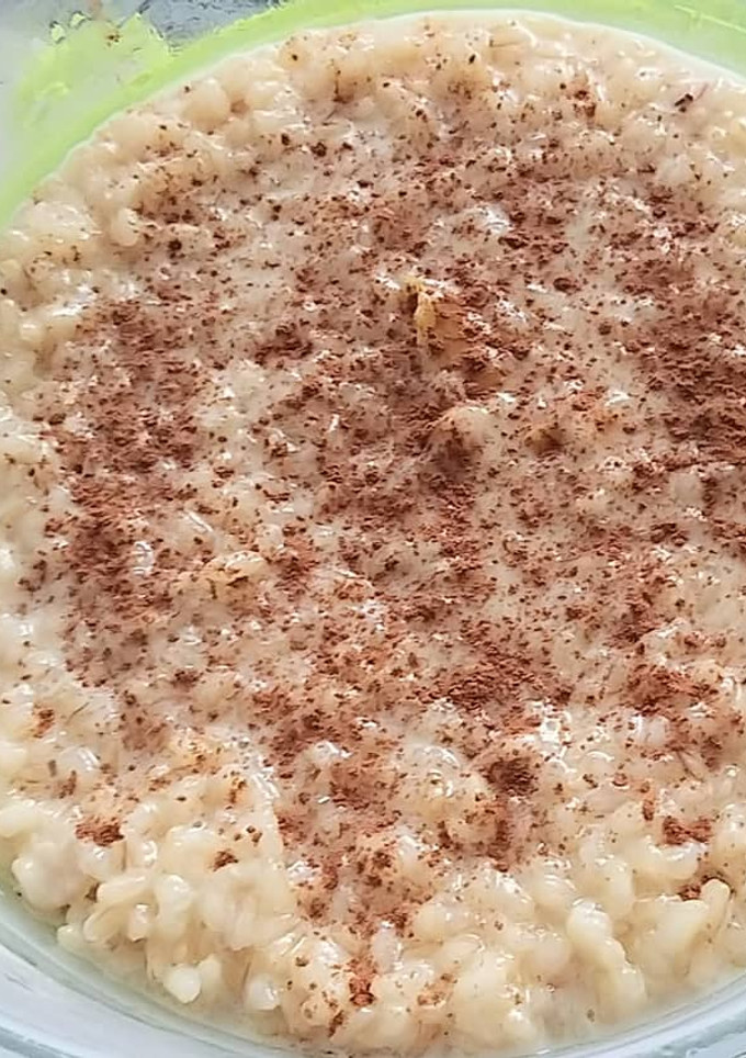 Una foto de Arroz con leche (arroz integral, sin azúcar)