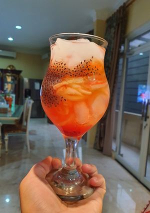 Foto resep Es campur Asam Manis