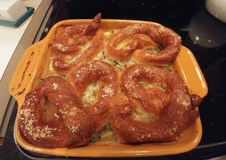 Recipe of Any-night-of-the-week Pretzel pot pie