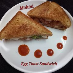 A picture of Egg Toast Sandwich.