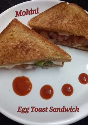 A picture of Egg Toast Sandwich.