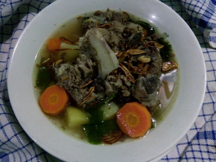 Cara Mudah Membikin Resep Sup Tulang Sapi yang Lezat Anti Ribet, Mantap Sekali