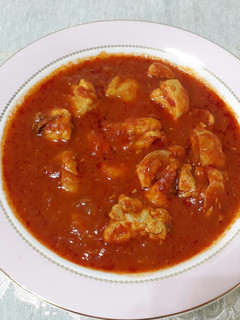 عکسی از دستور خوراک مرغ با عطر کاری