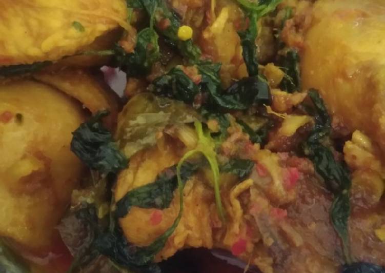 Ayam Betutu Daun Kemangi