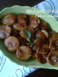 Foto resep 367. Rendang Jengkol khas Minang