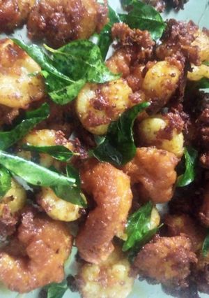 இறால் வறுவல் (Prawn fry) செய்முறை முக்கிய புகைப்படம்