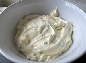 Una foto de Salsa de Coper (Eneldo)