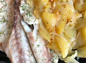 Foto principal de Lubina abierta al horno