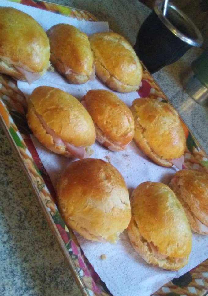 Una foto de Pan de leche