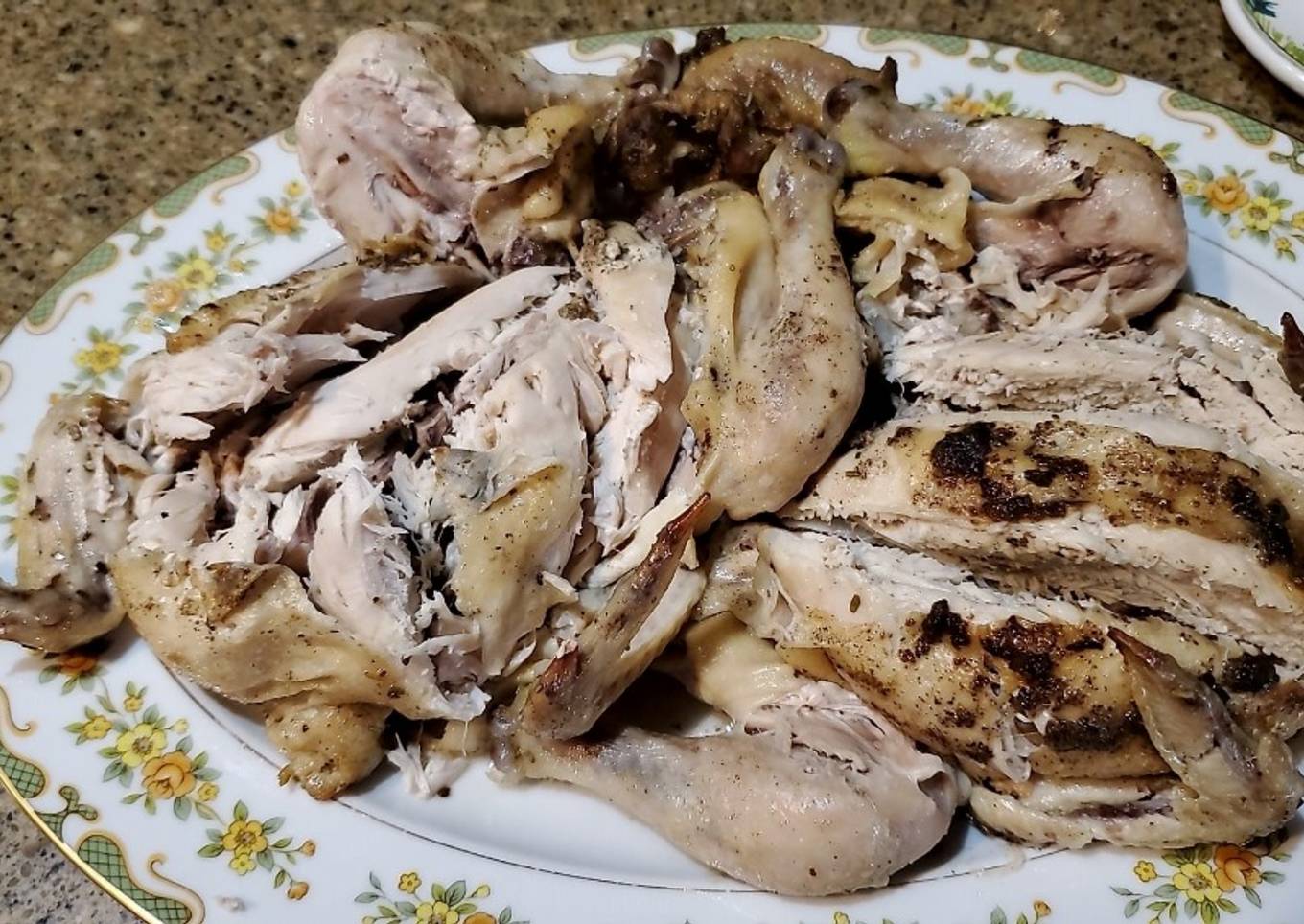 Christmas Hens Roasted En Cocotte
