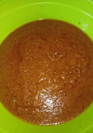 Foto resep Bumbu kacang cilok / siomay / batagor