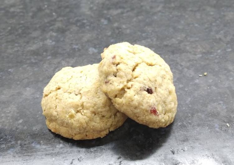 Cranberry white chocolate cookies