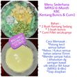 MPASI Sederhana 6+ bulan KBC (Kentang, Buncis & Cumi)