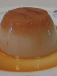 Una foto de Flan Vegano
